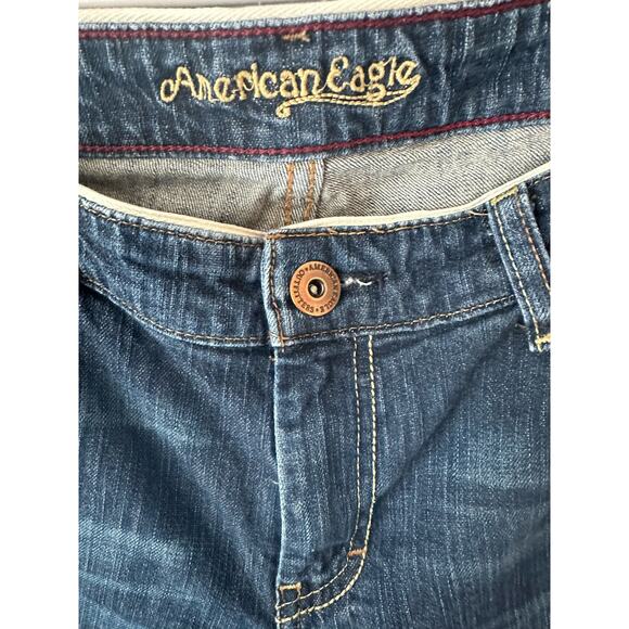 American Eagle Hipster Flare Jeans Size 14 - Picture 2 of 8